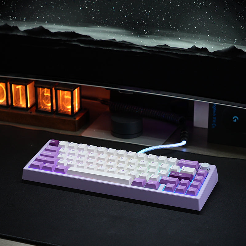 Home Fashion Simple Dual-mode Mechanical Keyboard (US-Layout)