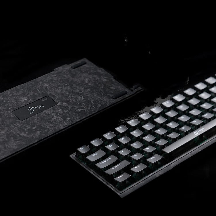 Integrated Forged Carbon Magnetic Shaft Gaming Keyboard (US-Layout)