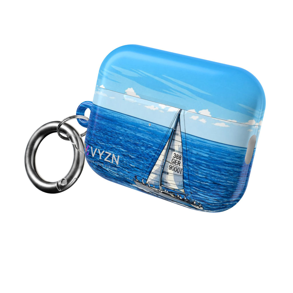 AirPod Cases Blue Sailing