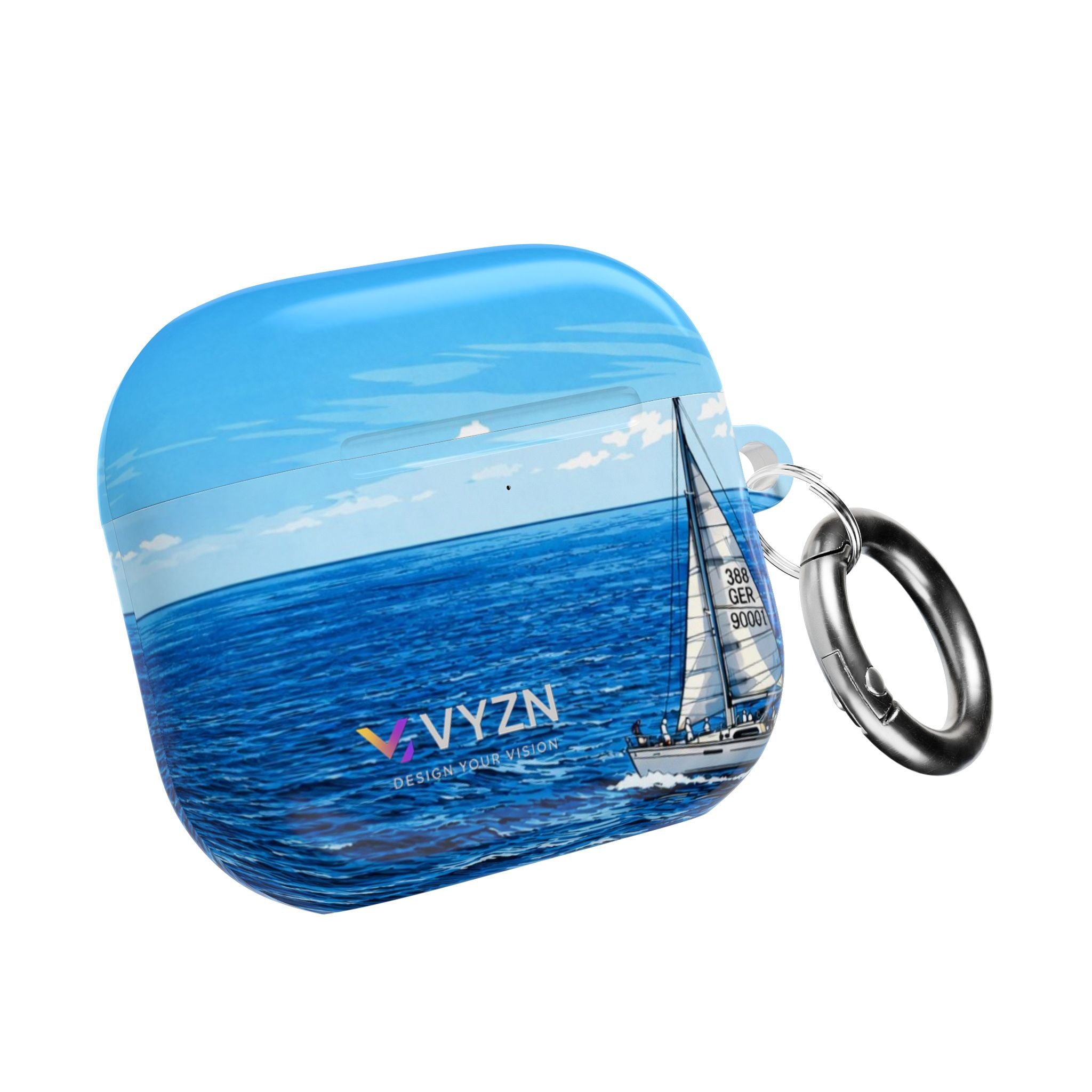 AirPod Cases Blue Sailing