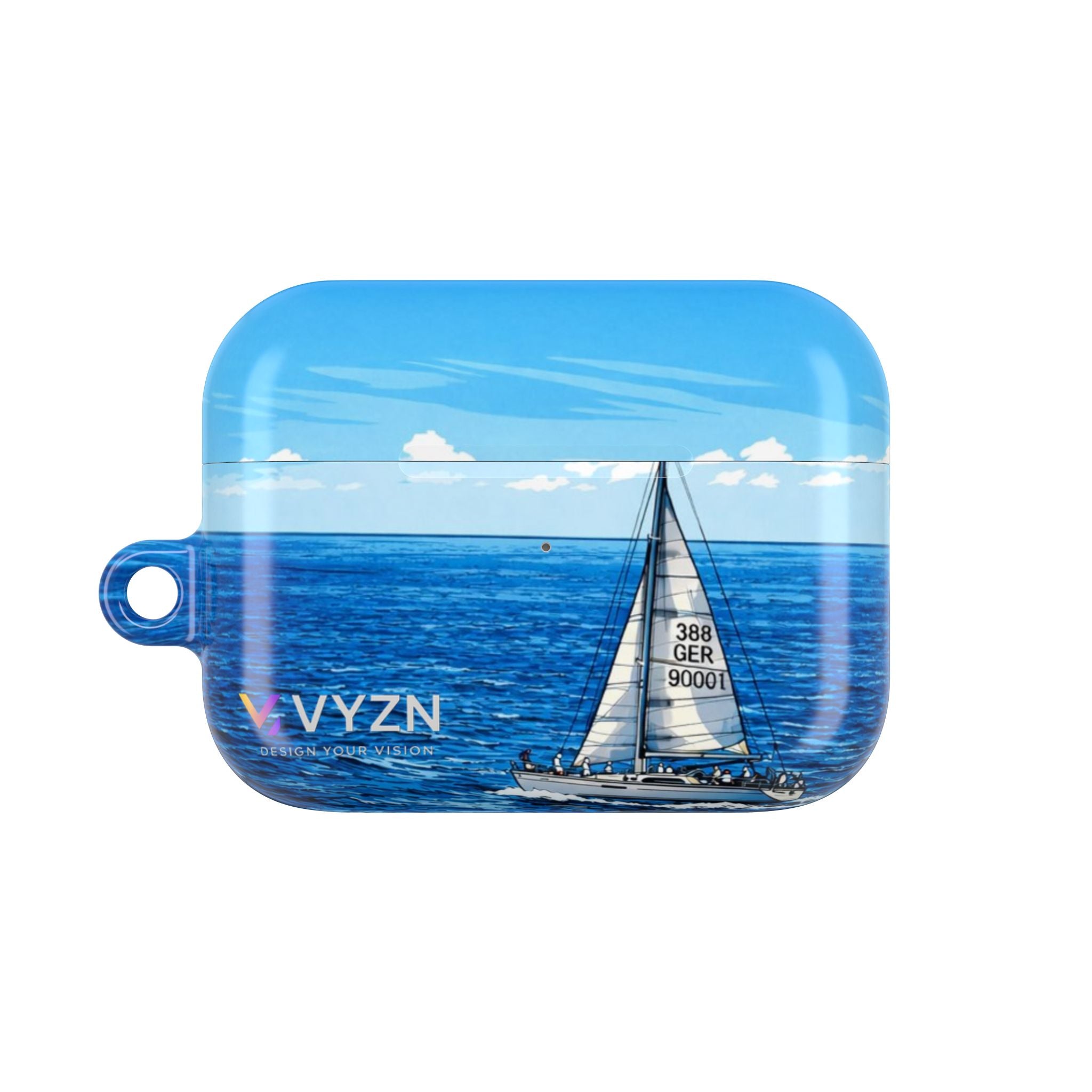 AirPod Cases Blue Sailing