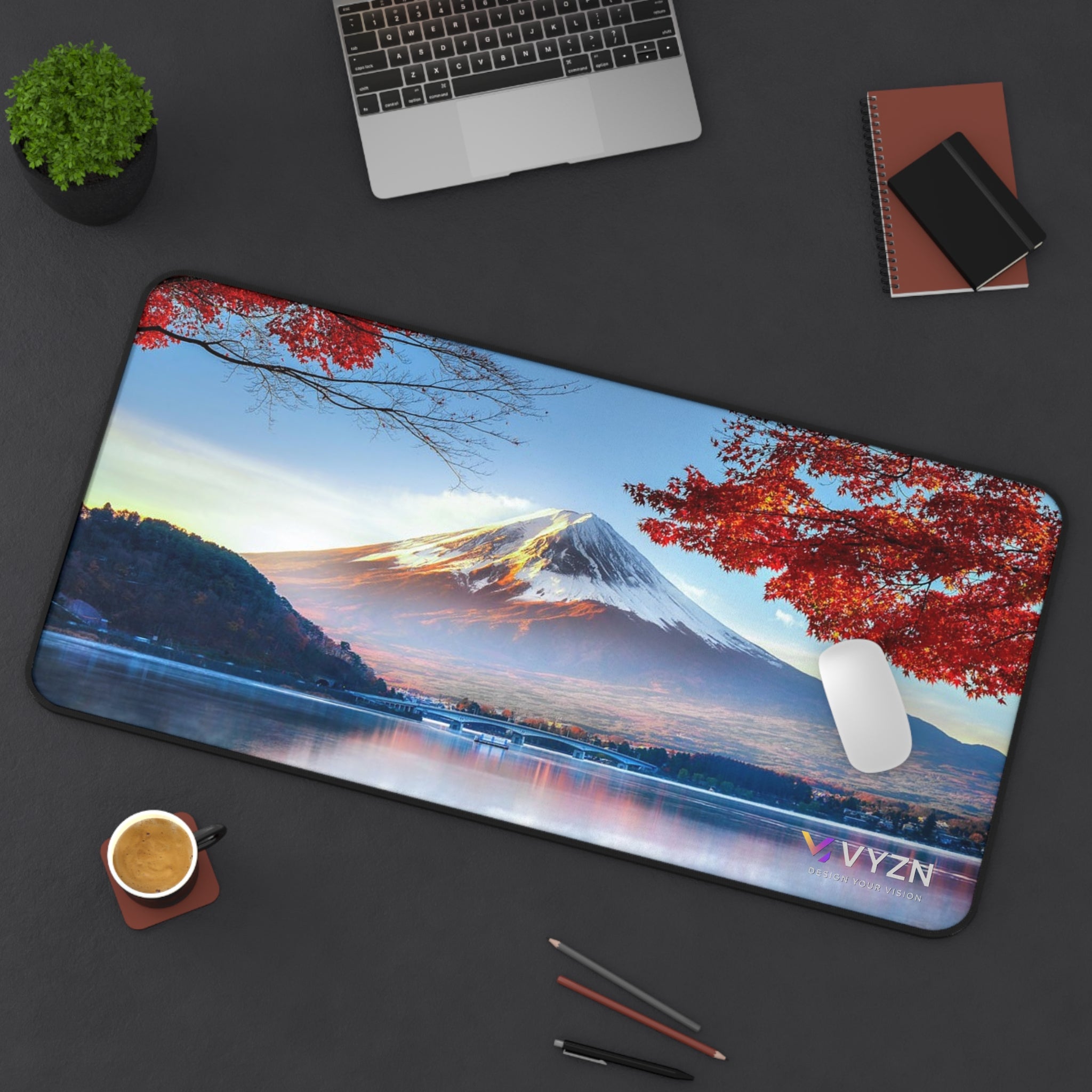 VYZN Design Mouse Pad / Fuji  Mountain in autumn