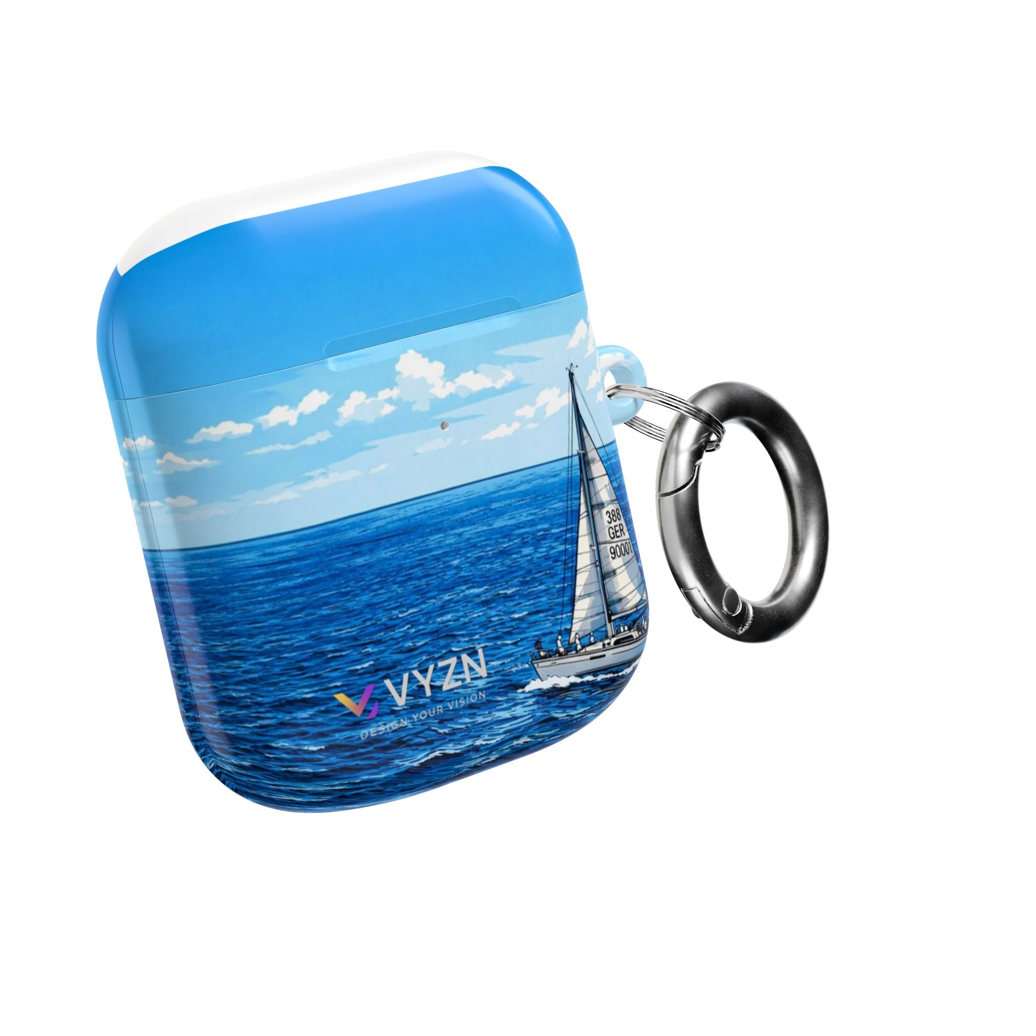 AirPod Cases Blue Sailing