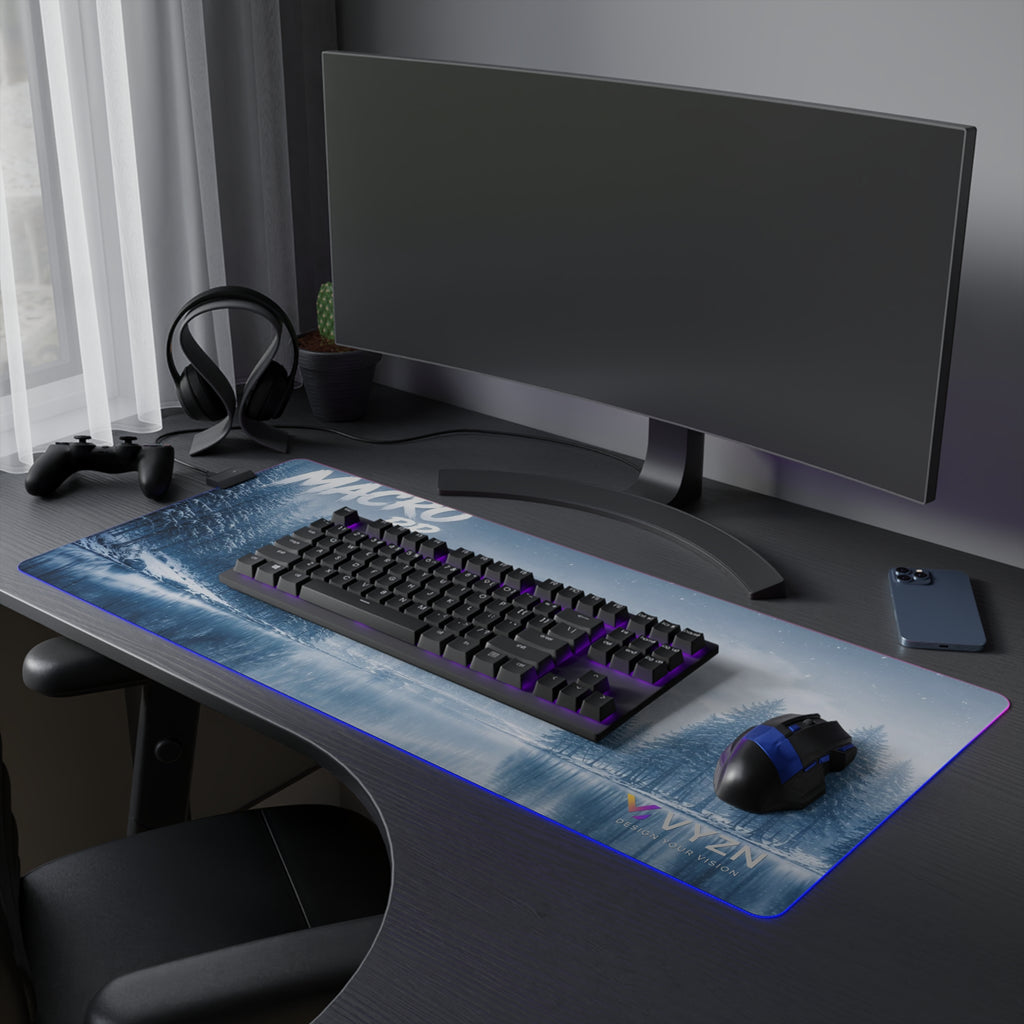 VYZN Design LED Gaming Mouse Pad Macro Edition