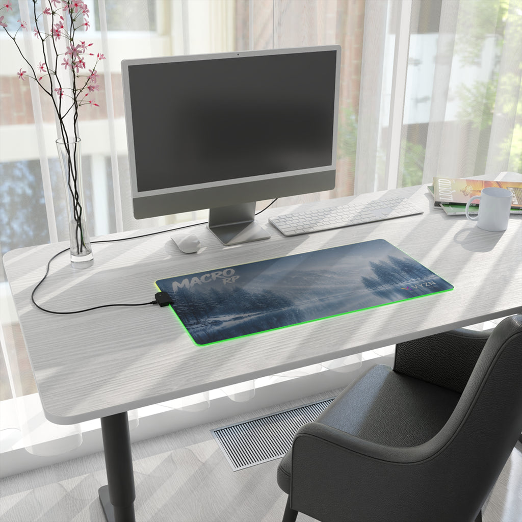 VYZN Design LED Gaming Mouse Pad Macro Edition