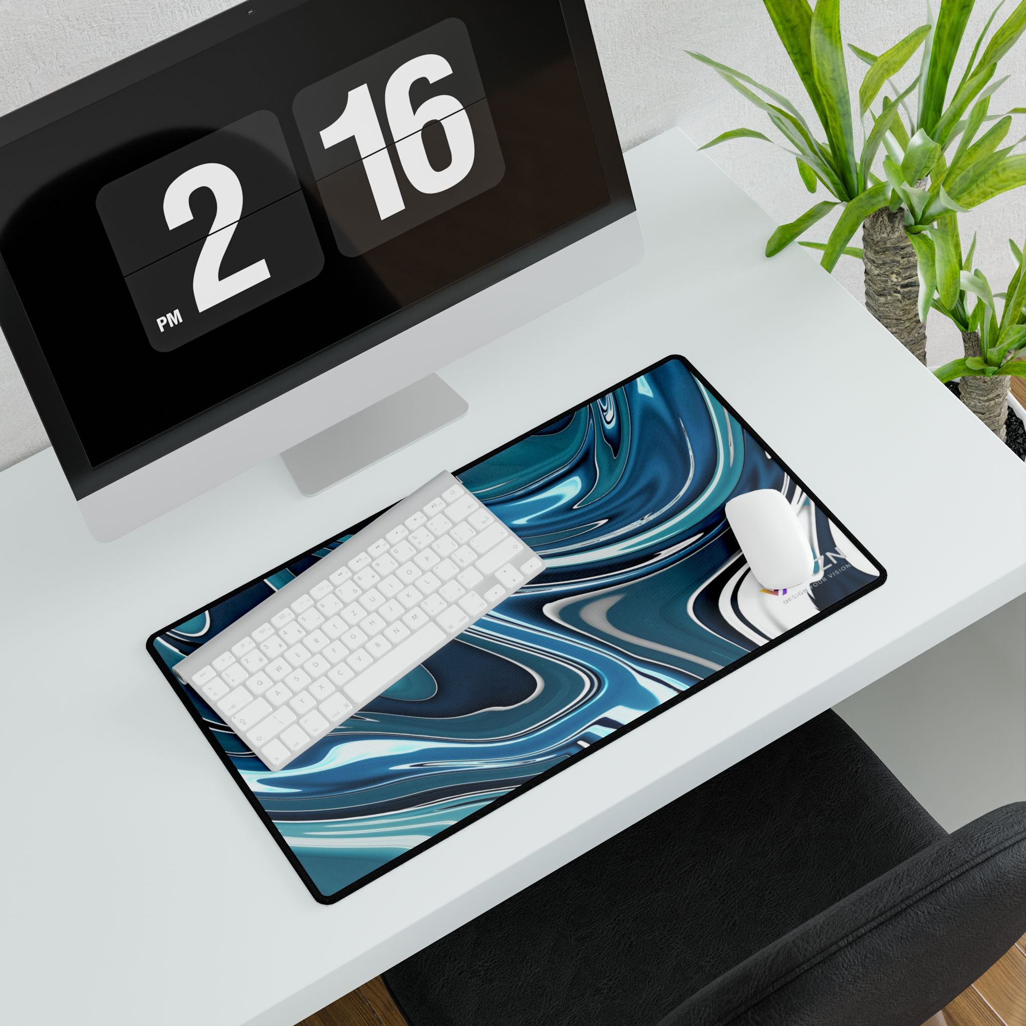 VYZN Design Blue Mouse Pad