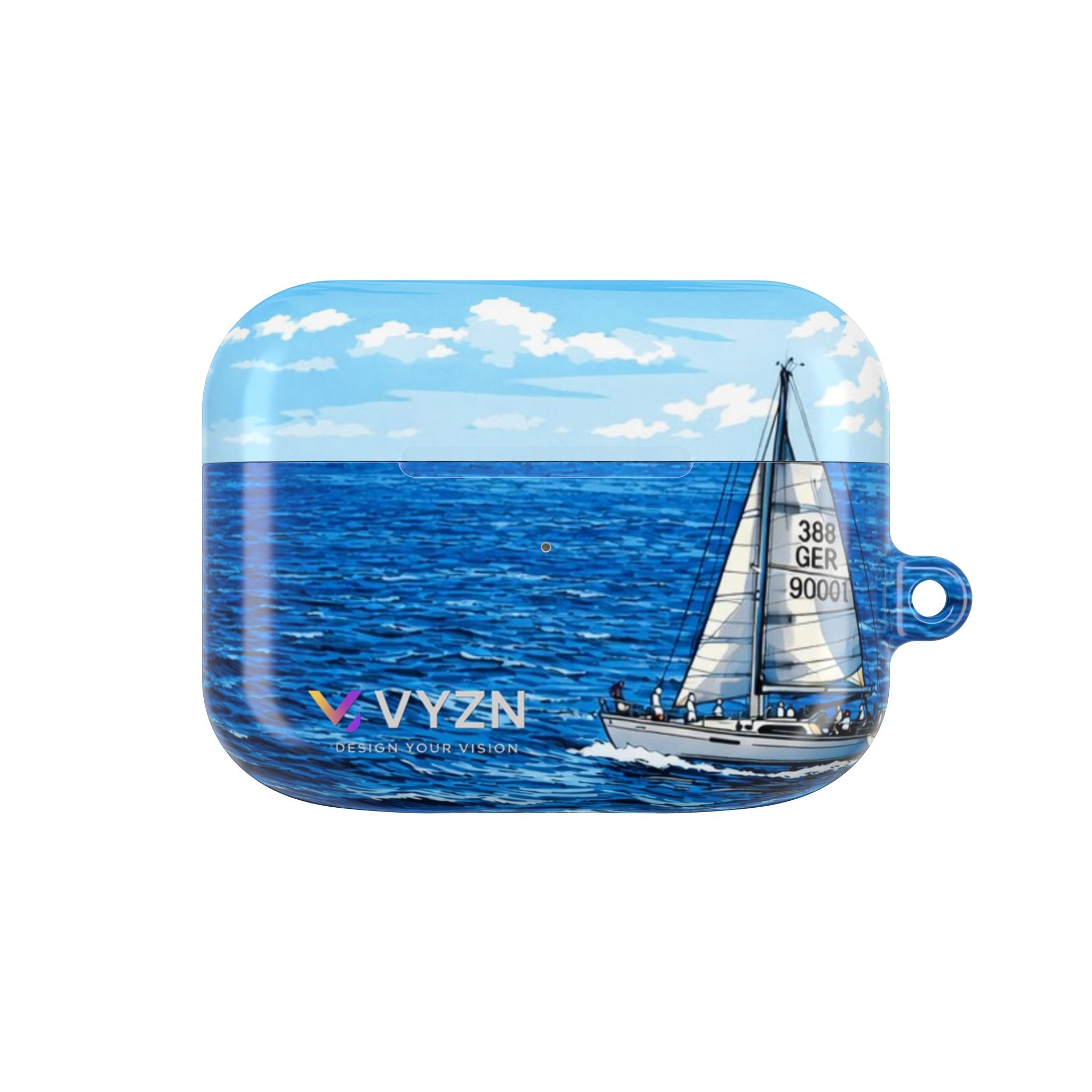 AirPod Cases Blue Sailing