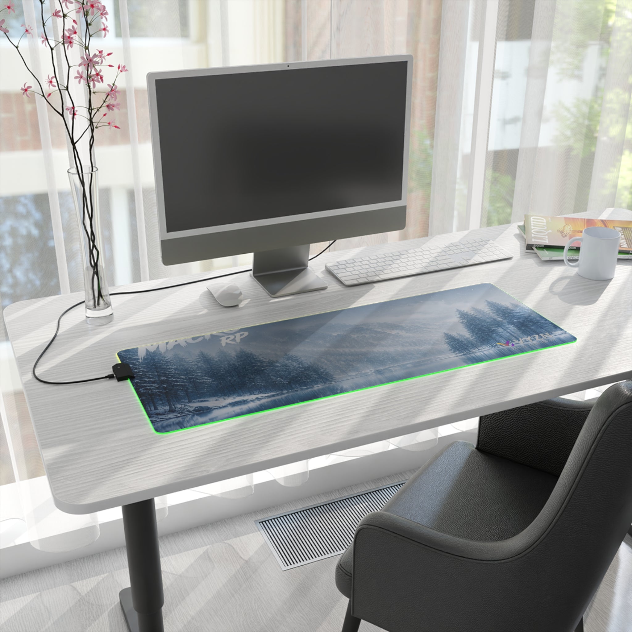 VYZN Design LED Gaming Mouse Pad Macro Edition