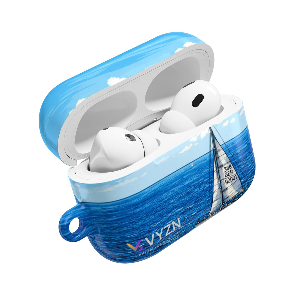 AirPod Cases Blue Sailing