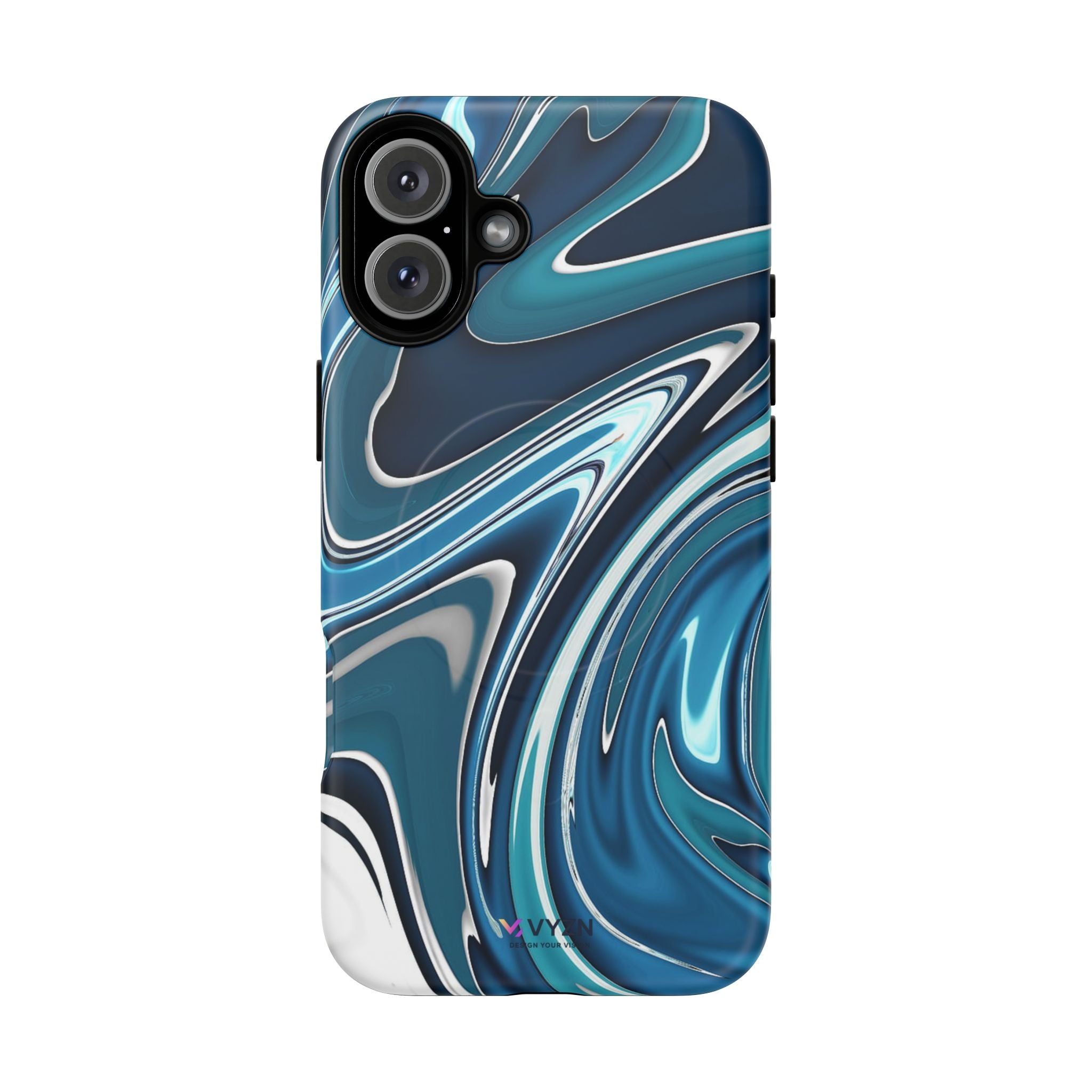 Tough Magnetic Cases / Blue dynamic / VYZN Design