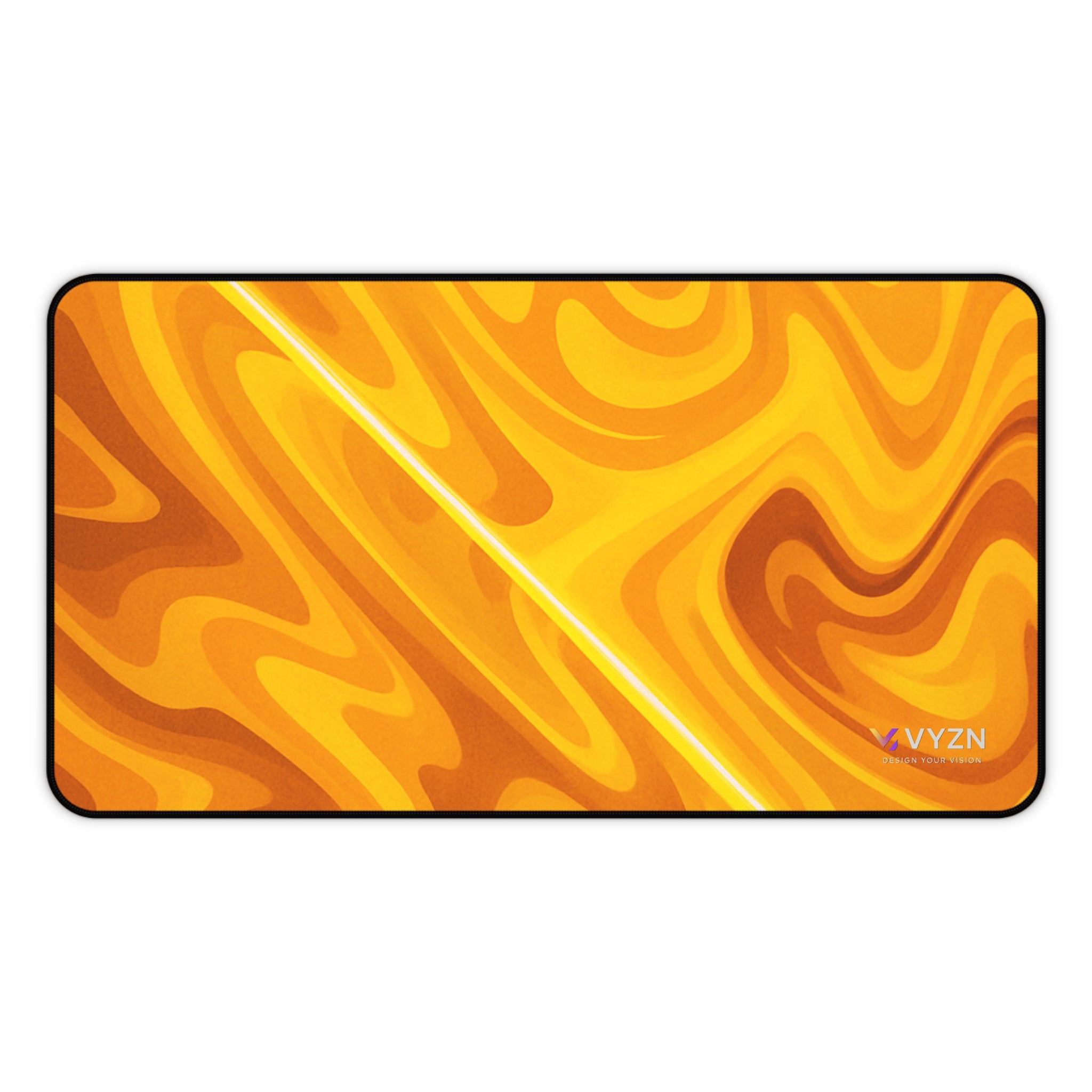 VYZN Design Mouse Pad / Yellow Stripe