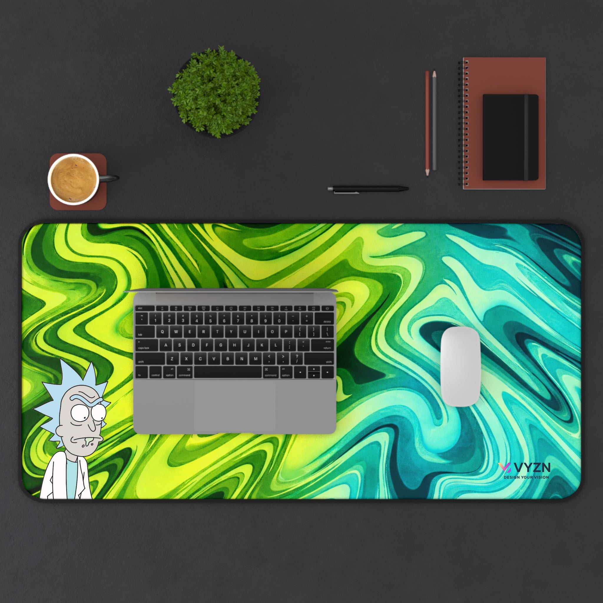 Copy of VYZN Design Mouse Pad / Rick with Blue ?
