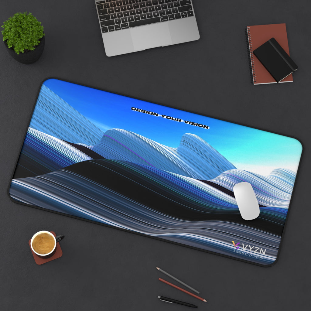 VYZN Design Mouse Pad / Blue Waves