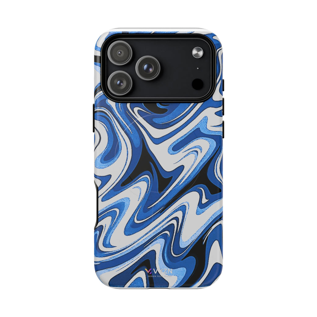 Liquid Blue Phone Case VYZN Design