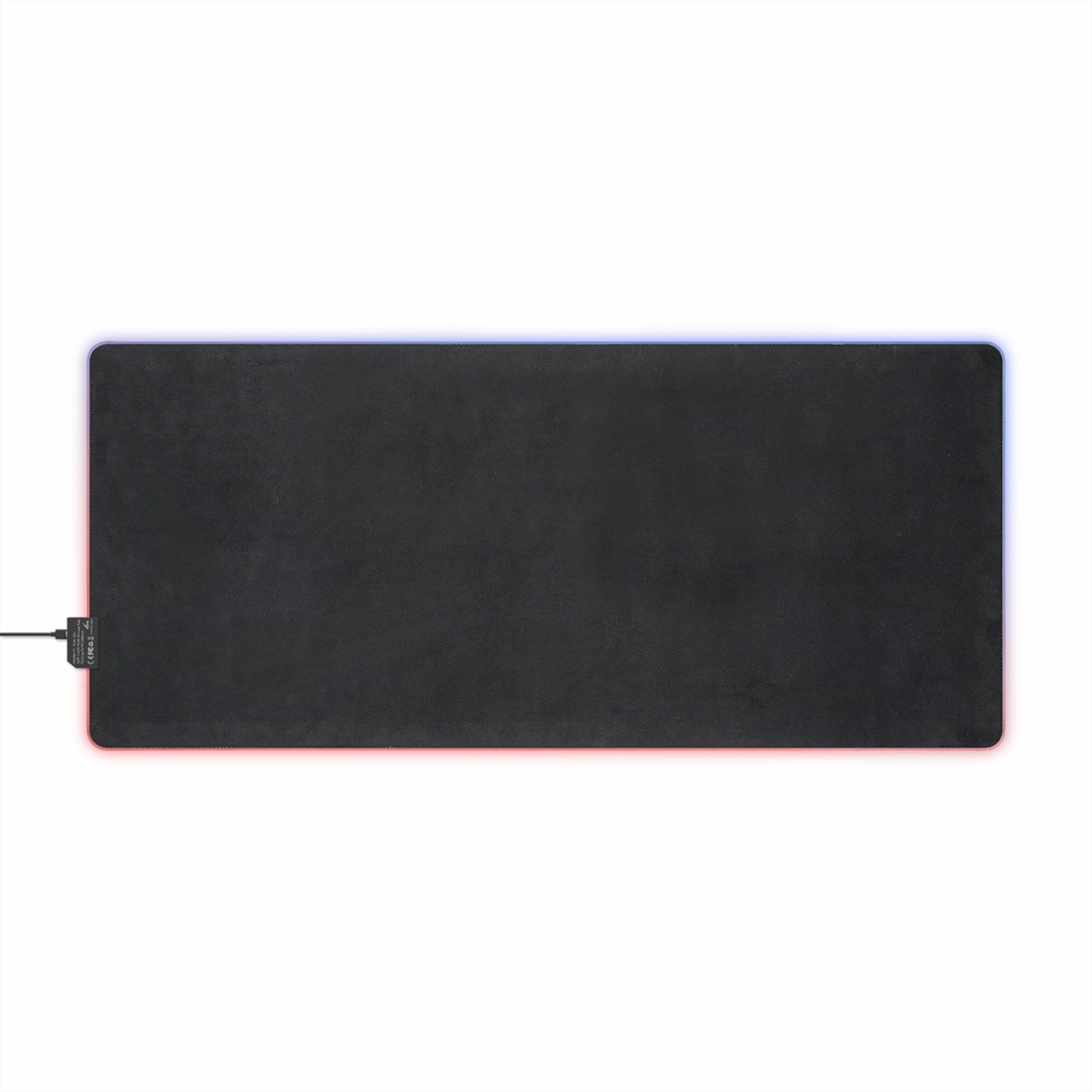 VYZN Design LED Gaming Mouse Pad Black and White