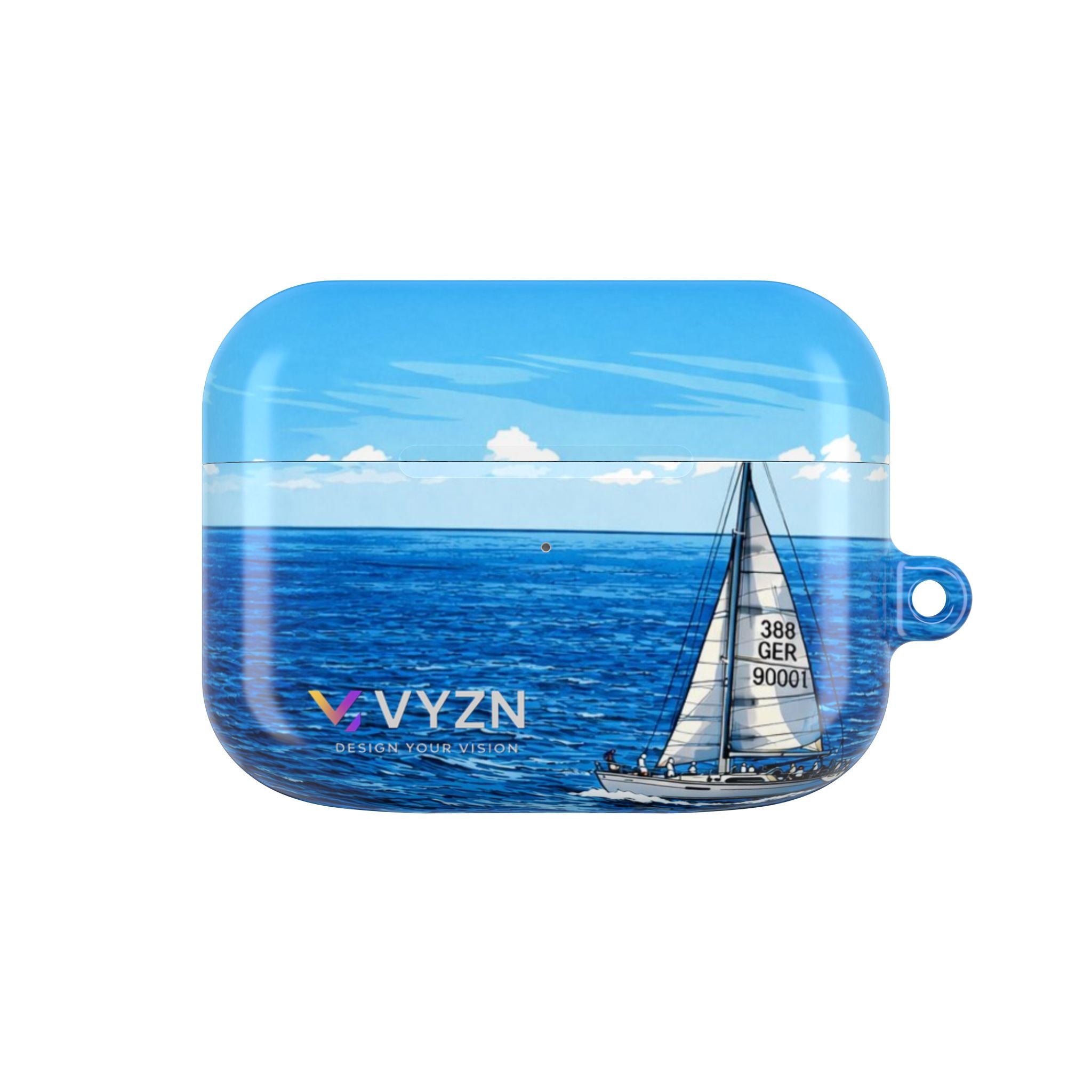 AirPod Cases Blue Sailing