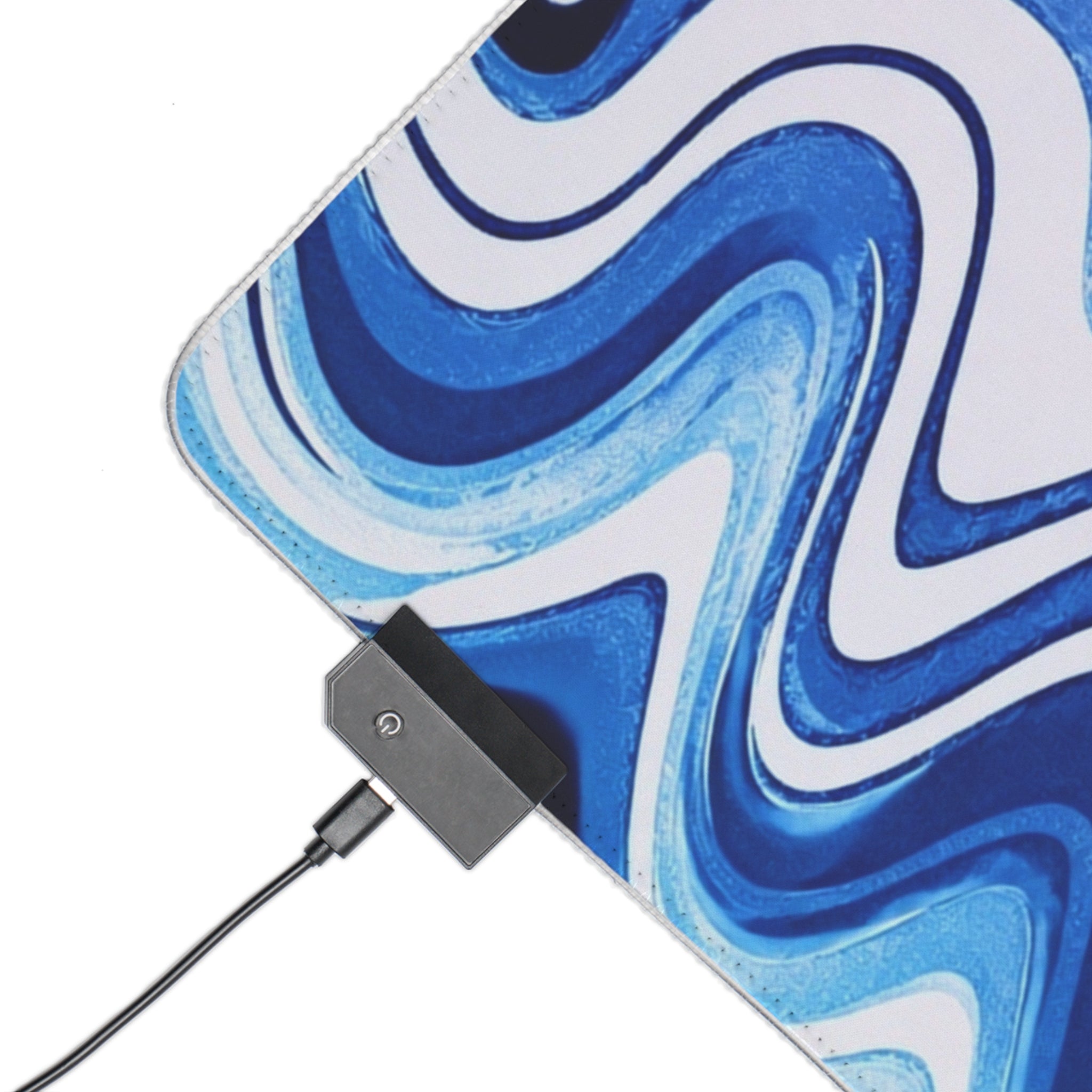 VYZN Design LED Gaming Mouse Pad Blue and Pink