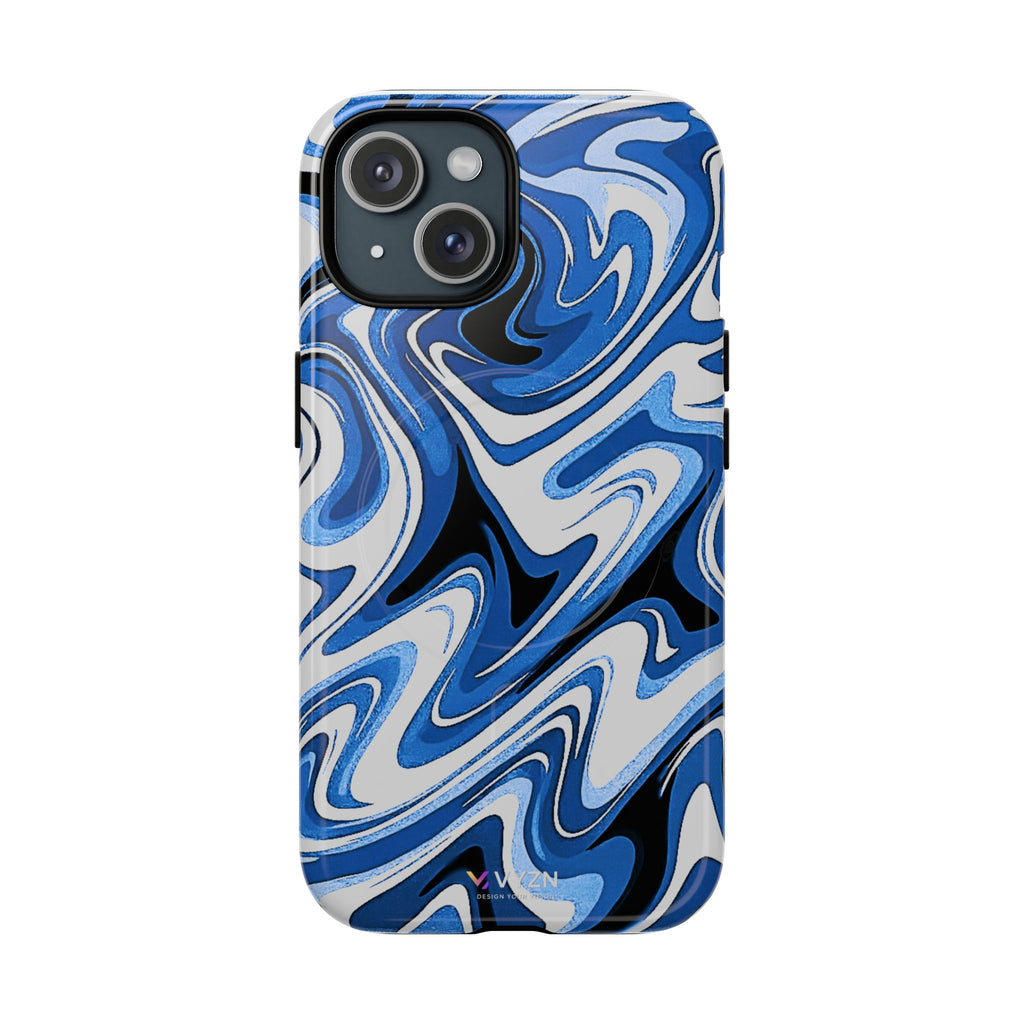 Liquid Blue Phone Case VYZN Design
