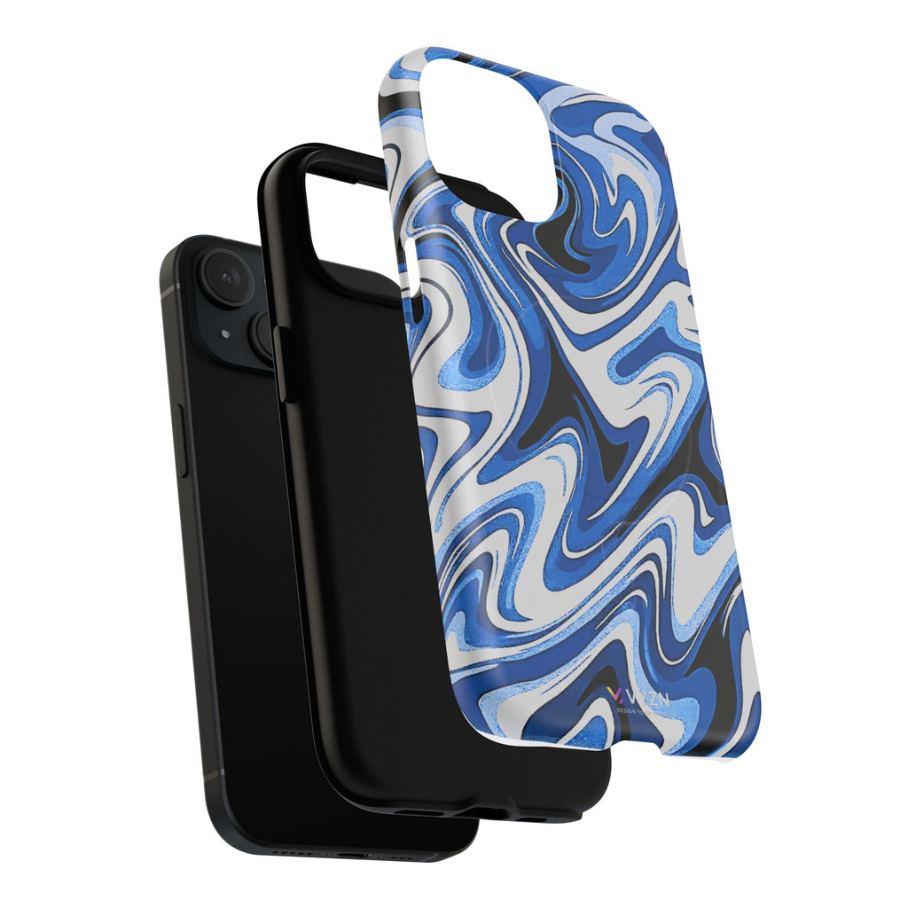 Liquid Blue Phone Case VYZN Design