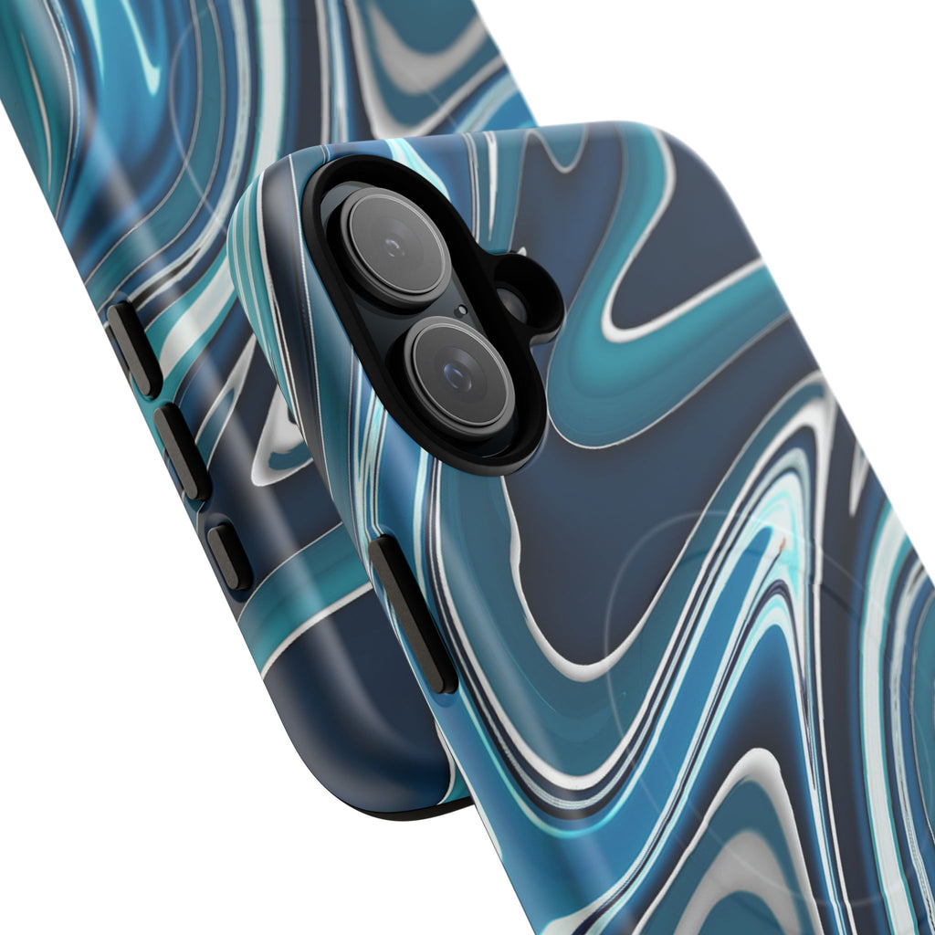 Tough Magnetic Cases / Blue dynamic / VYZN Design