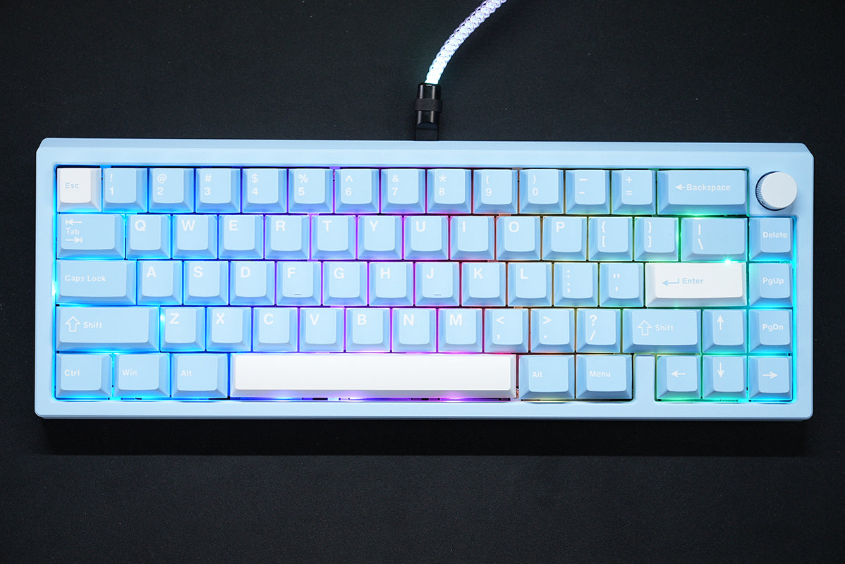 Home Fashion Simple Dual-mode Mechanical Keyboard (US-Layout)
