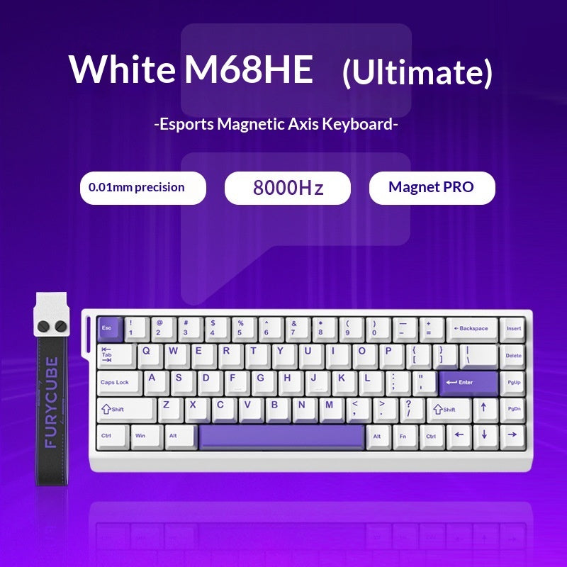 M68HE Professional Gaming Magnetic Axis Keyboard (US-Layout)