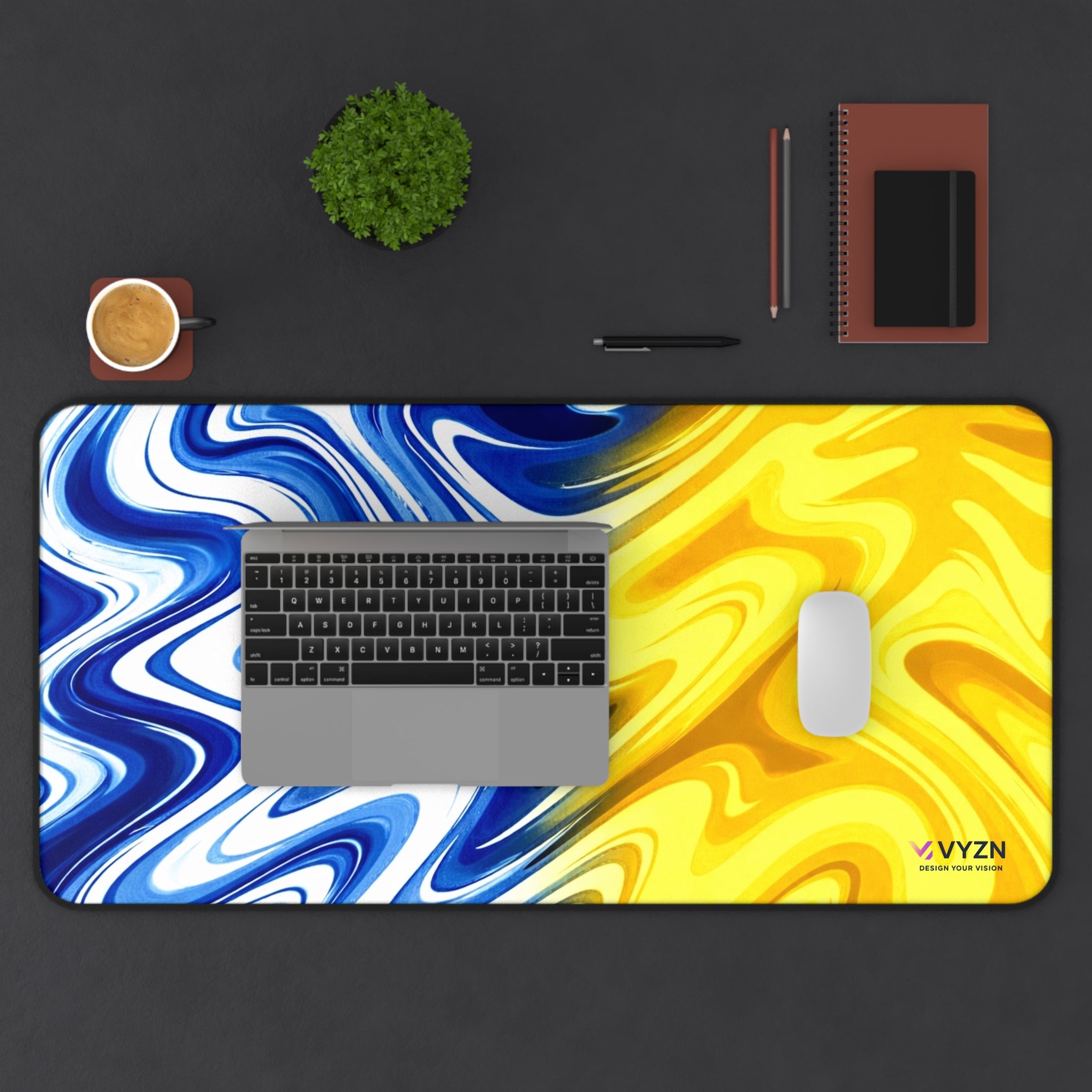VYZN Design Mouse Pad / Water and Lightning
