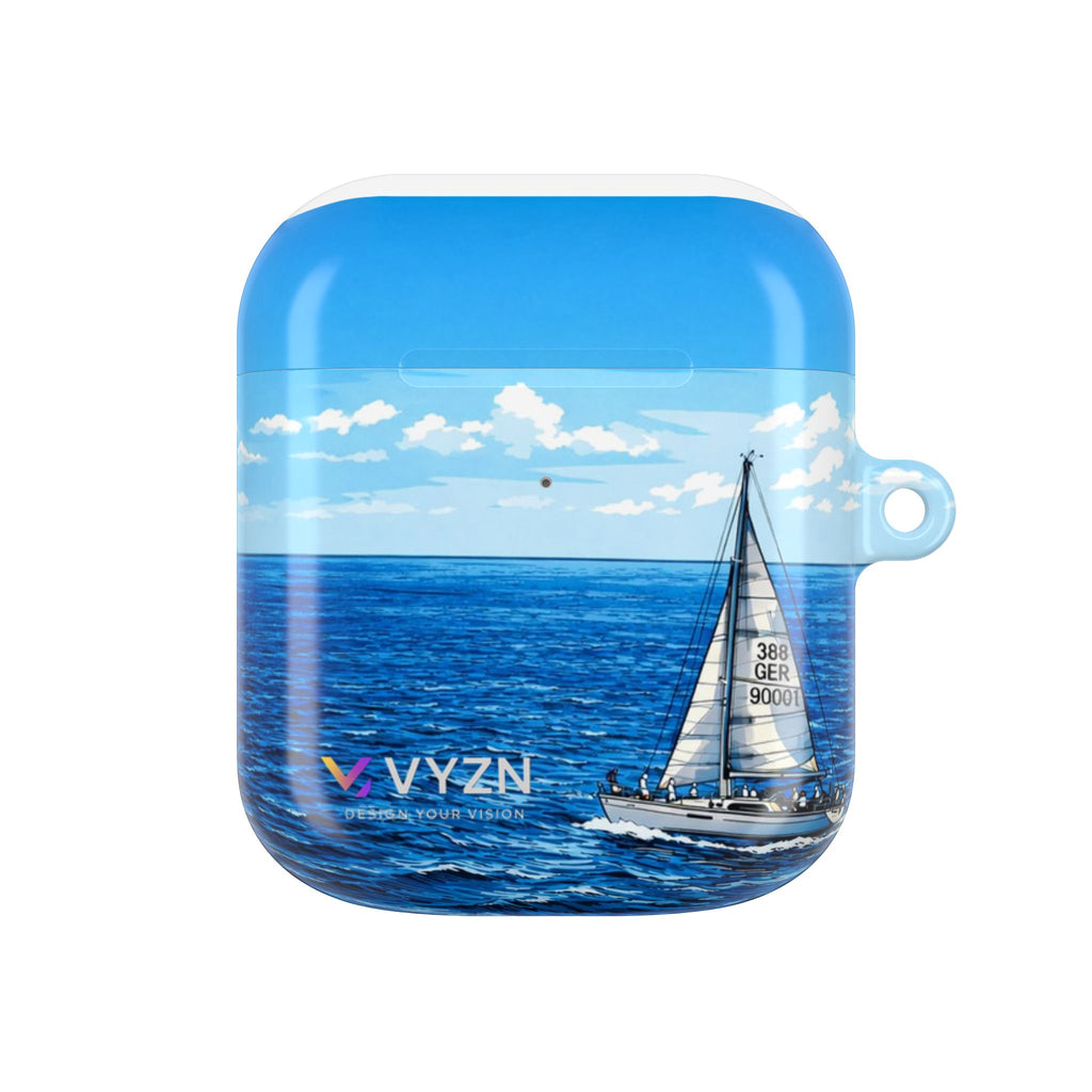 AirPod Cases Blue Sailing