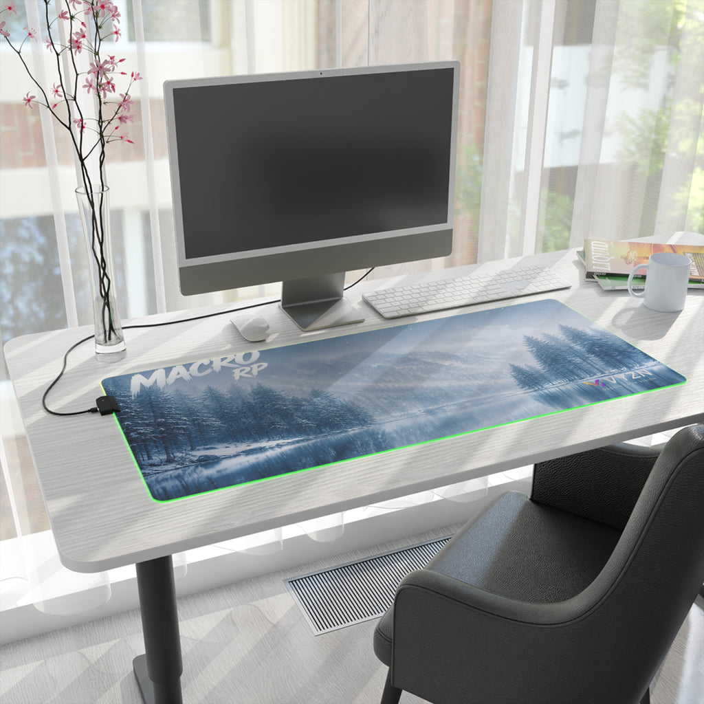VYZN Design LED Gaming Mouse Pad Macro Edition