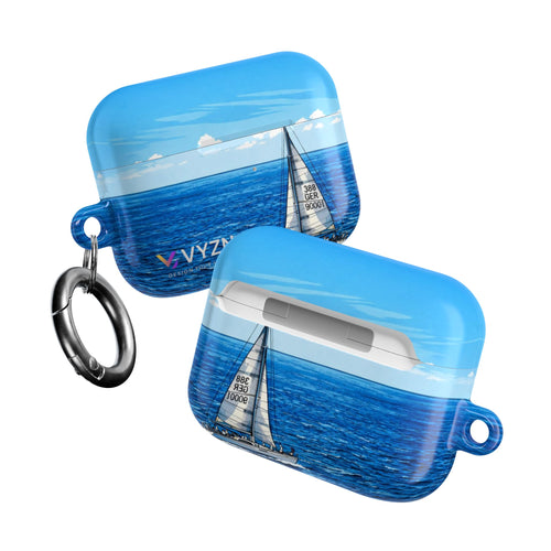 AirPod Cases Blue Sailing