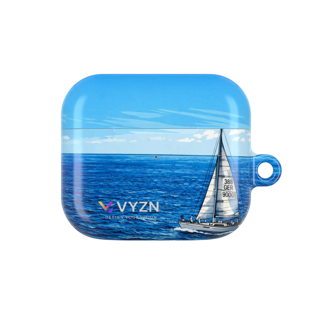 AirPod Cases Blue Sailing
