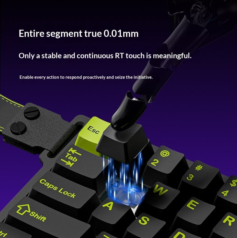 M68HE Professional Gaming Magnetic Axis Keyboard (US-Layout)