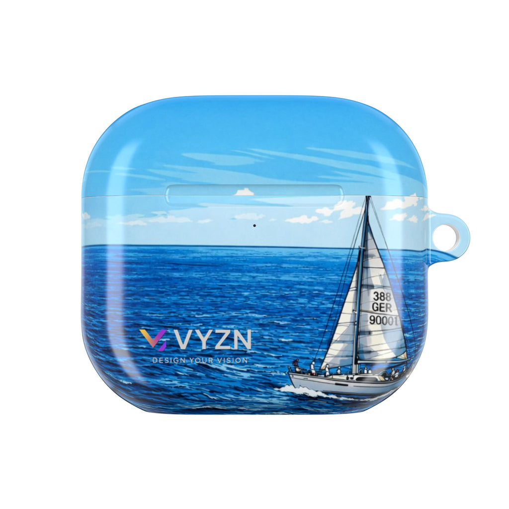 AirPod Cases Blue Sailing