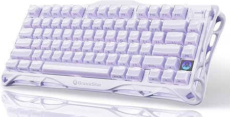 GravaStar Mercury K1 75% Mechanische Gaming Tastatur  Layout (DE)
