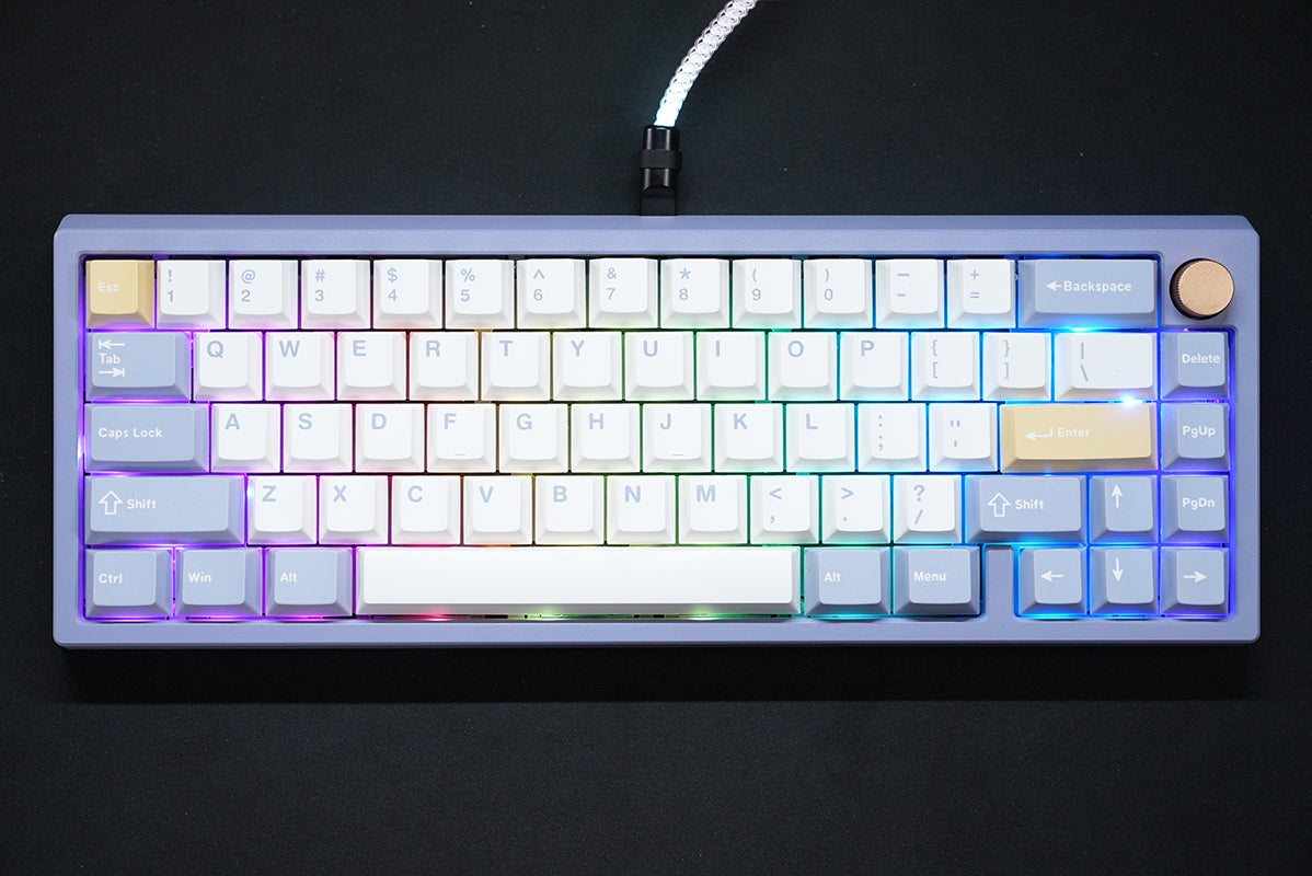 Home Fashion Simple Dual-mode Mechanical Keyboard (US-Layout)