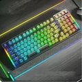 Wireless Bluetooth Mechanical Keyboard Tri-mode Game Hot-swappable (US-Layout)