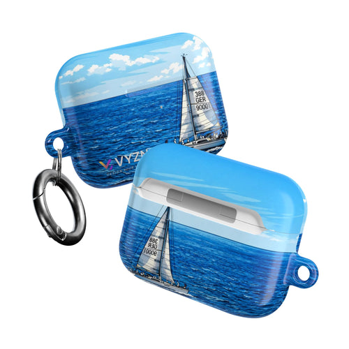 AirPod Cases Blue Sailing