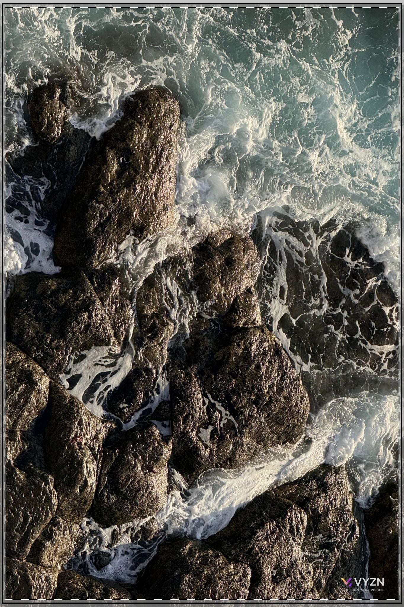 Satin Posters / VYZN Design / The rocks