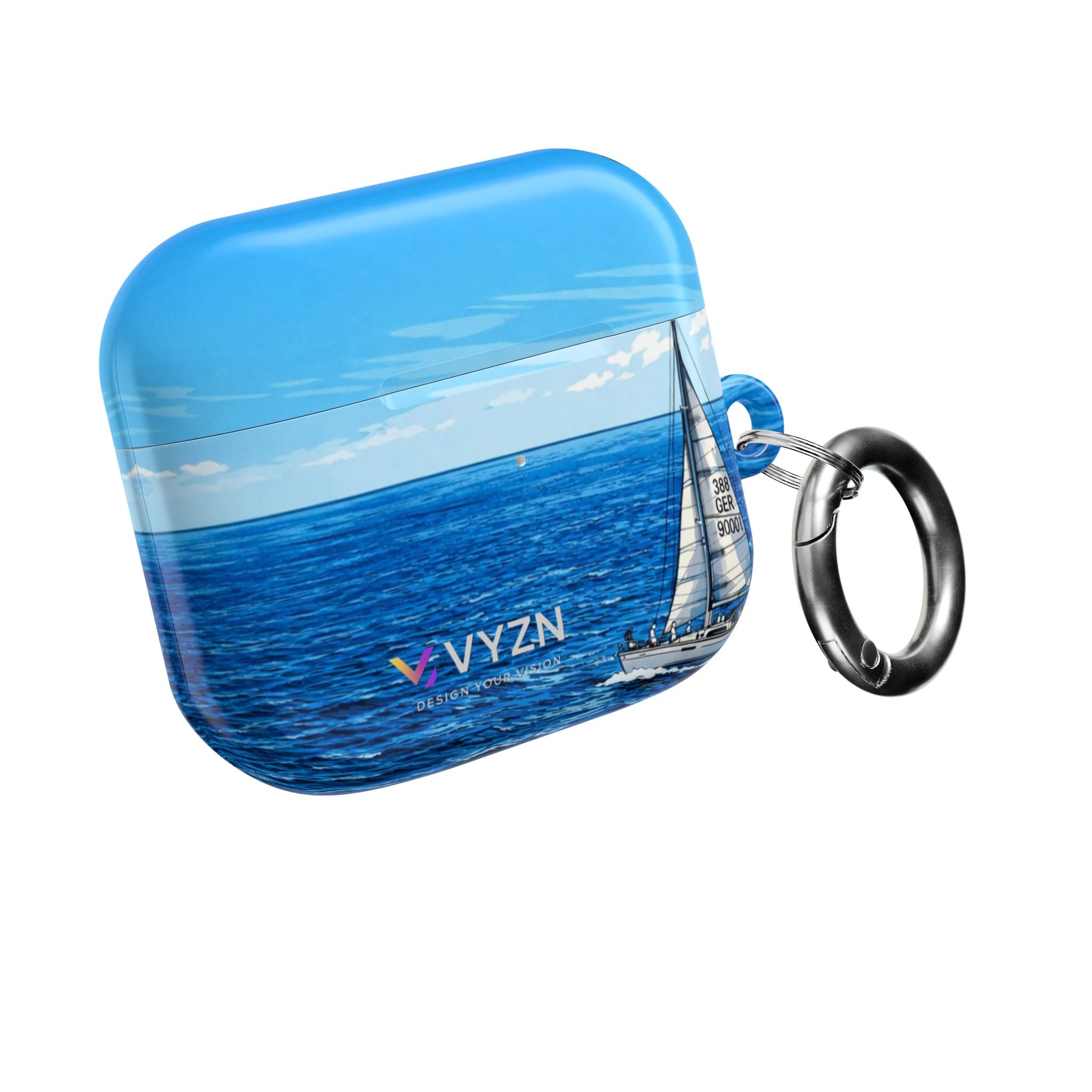AirPod Cases Blue Sailing