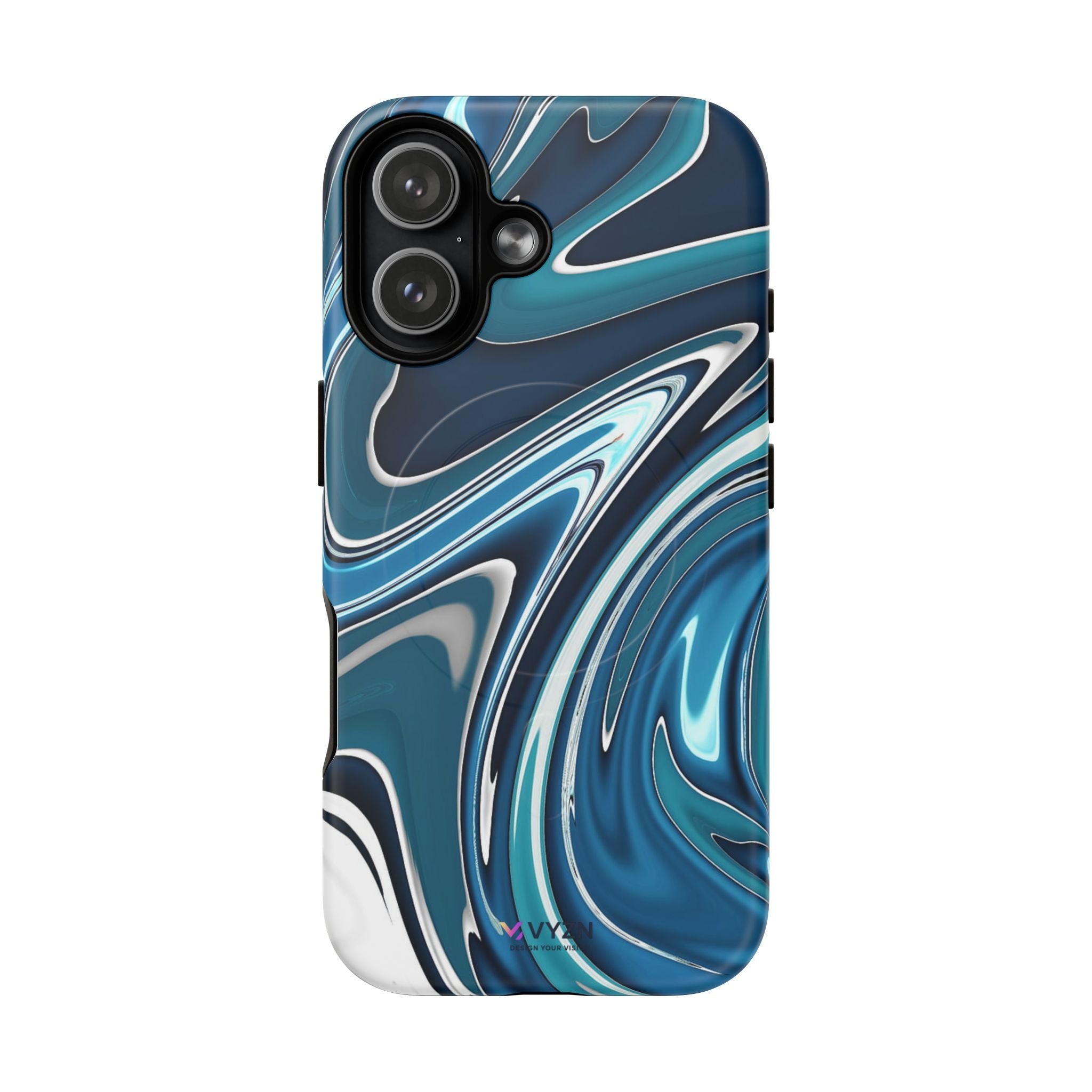 Tough Magnetic Cases / Blue dynamic / VYZN Design