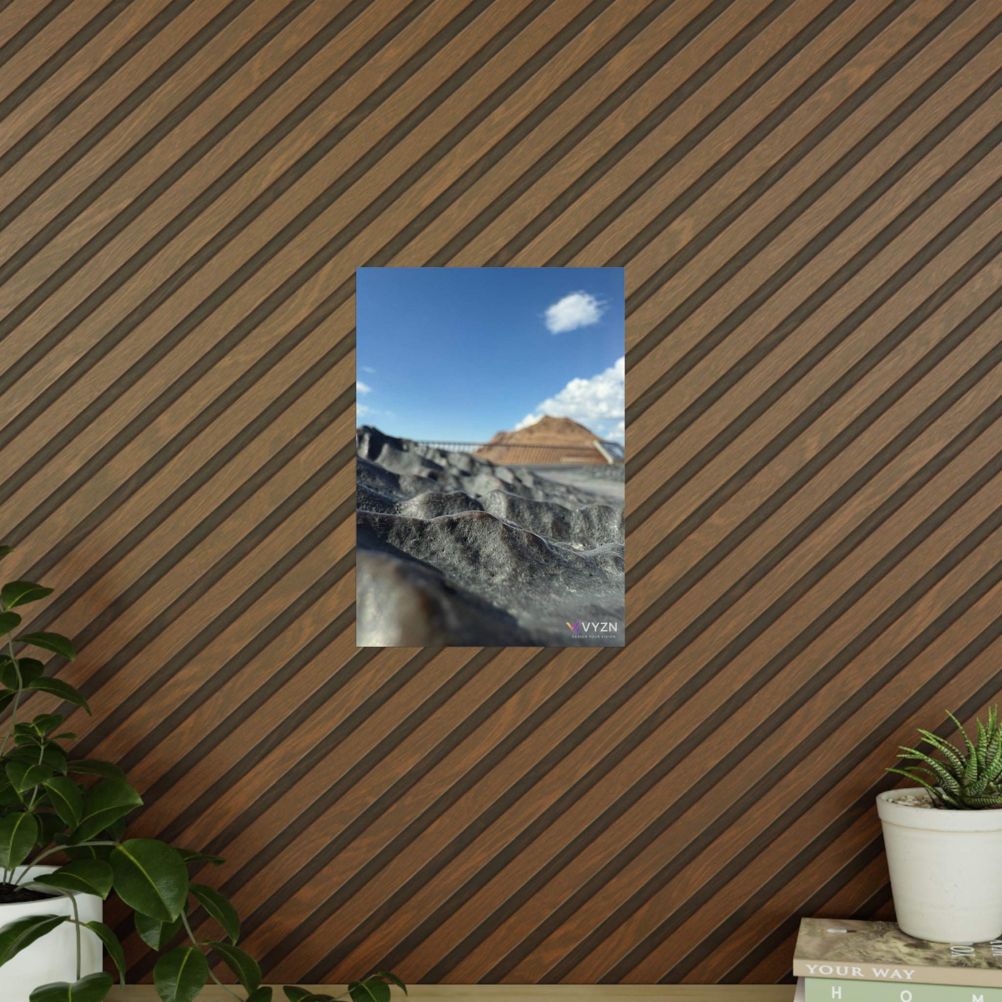 VYZN Design Photopaper Posters / The Small and High Mountains