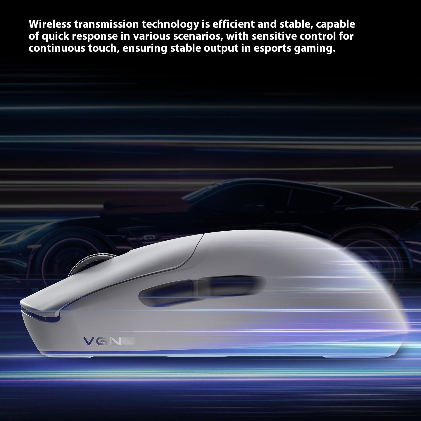 Double 8K Quantized Wireless Bluetooth Three-mode Mouse Gaming Electronic Sports Office