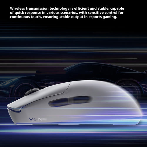Double 8K Quantized Wireless Bluetooth Three-mode Mouse Gaming Electronic Sports Office