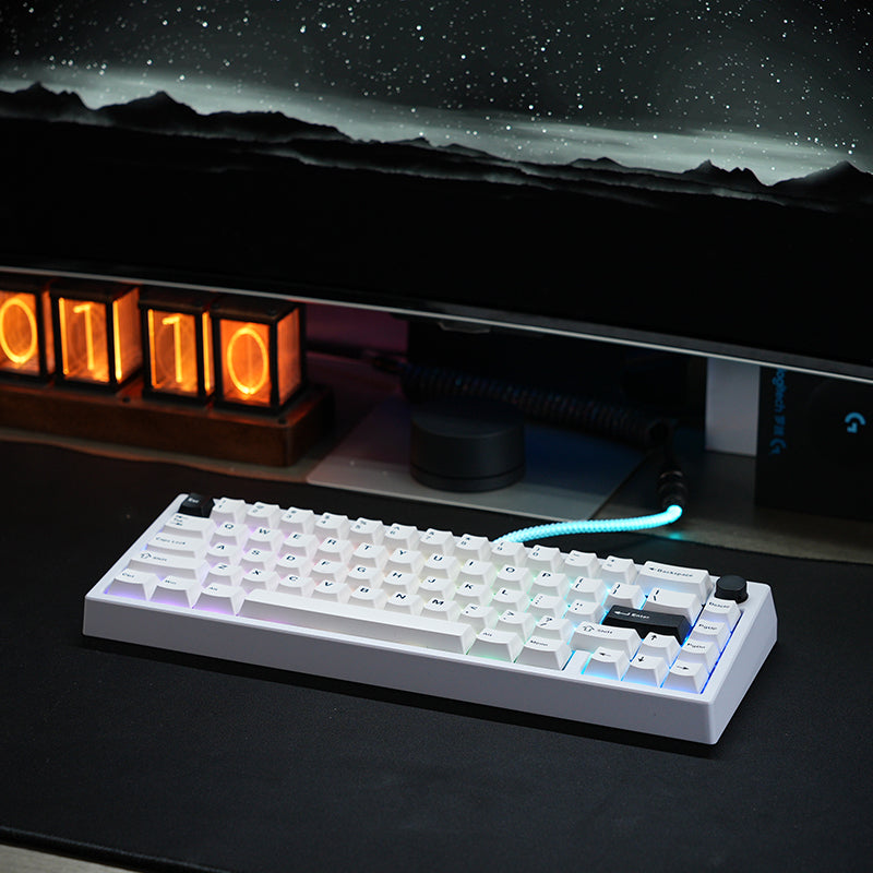 Home Fashion Simple Dual-mode Mechanical Keyboard (US-Layout)