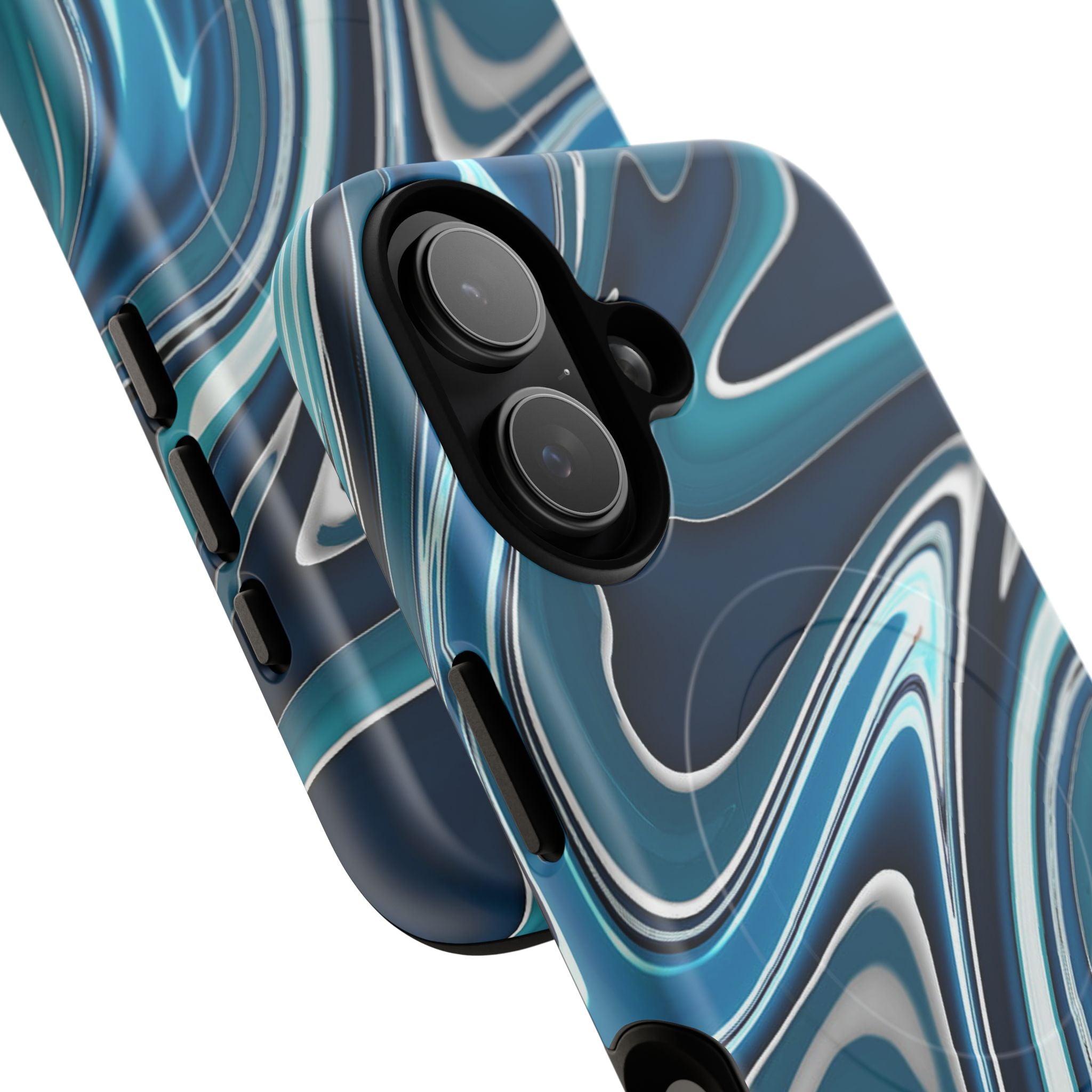 Tough Magnetic Cases / Blue dynamic / VYZN Design