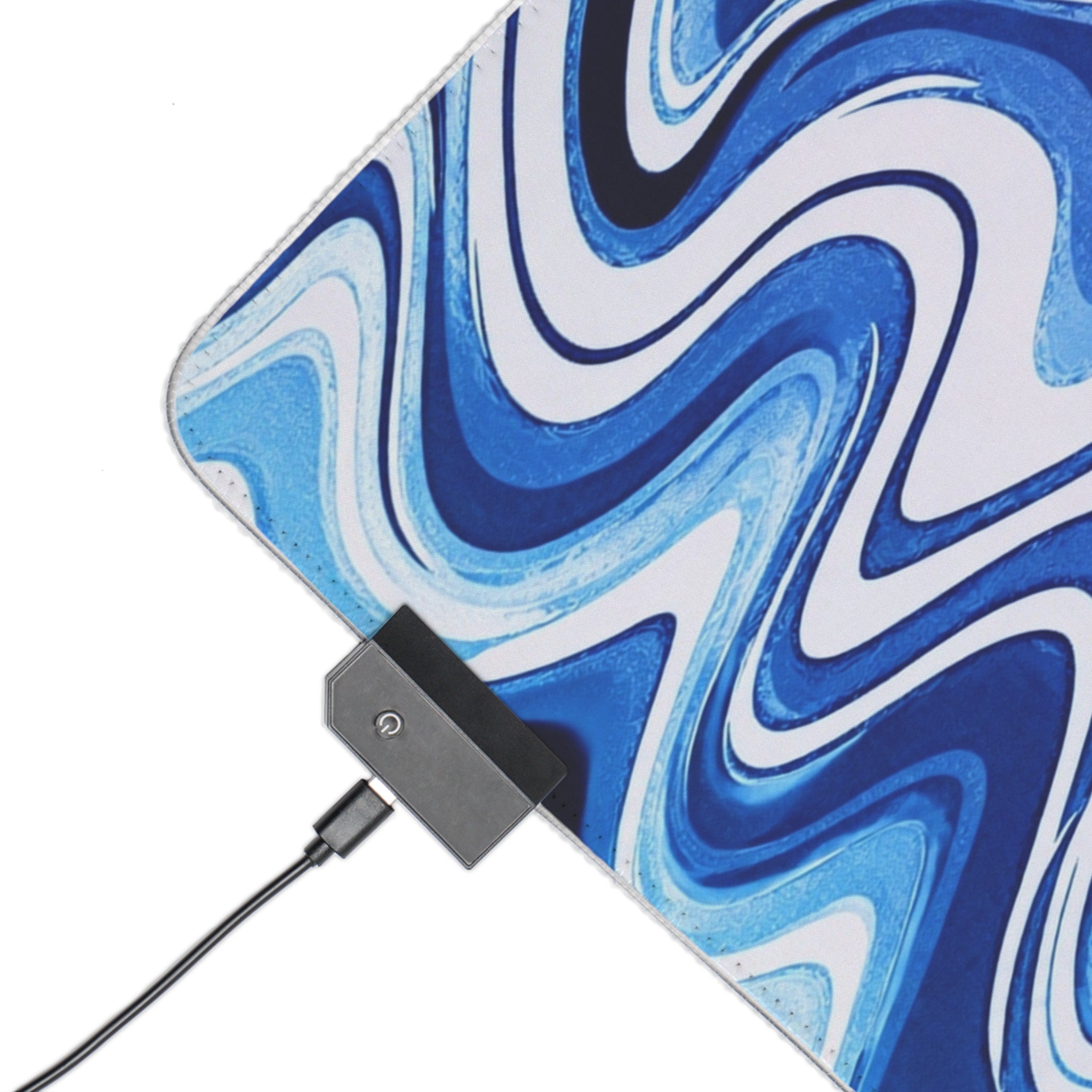 VYZN Design LED Gaming Mouse Pad Blue and Pink