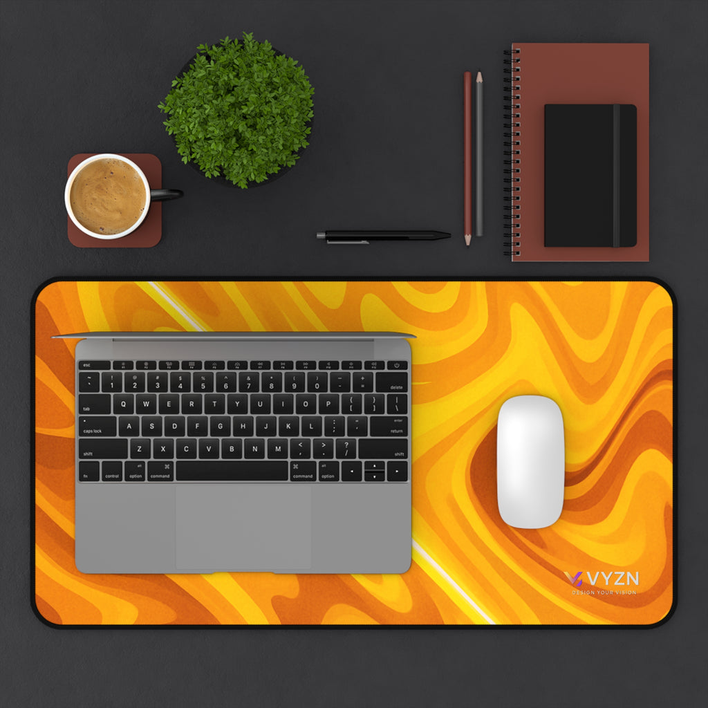 VYZN Design Mouse Pad / Yellow Stripe