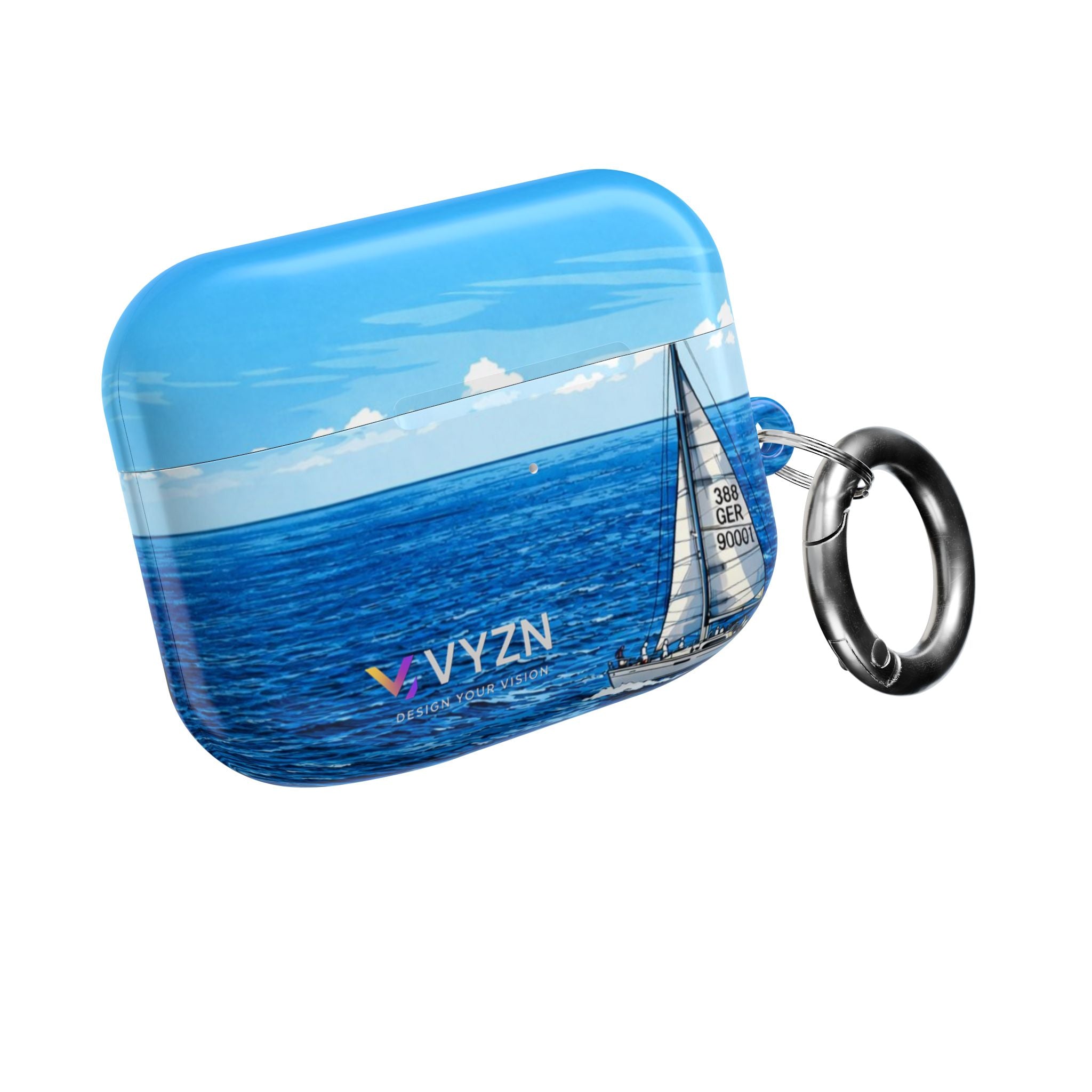 AirPod Cases Blue Sailing