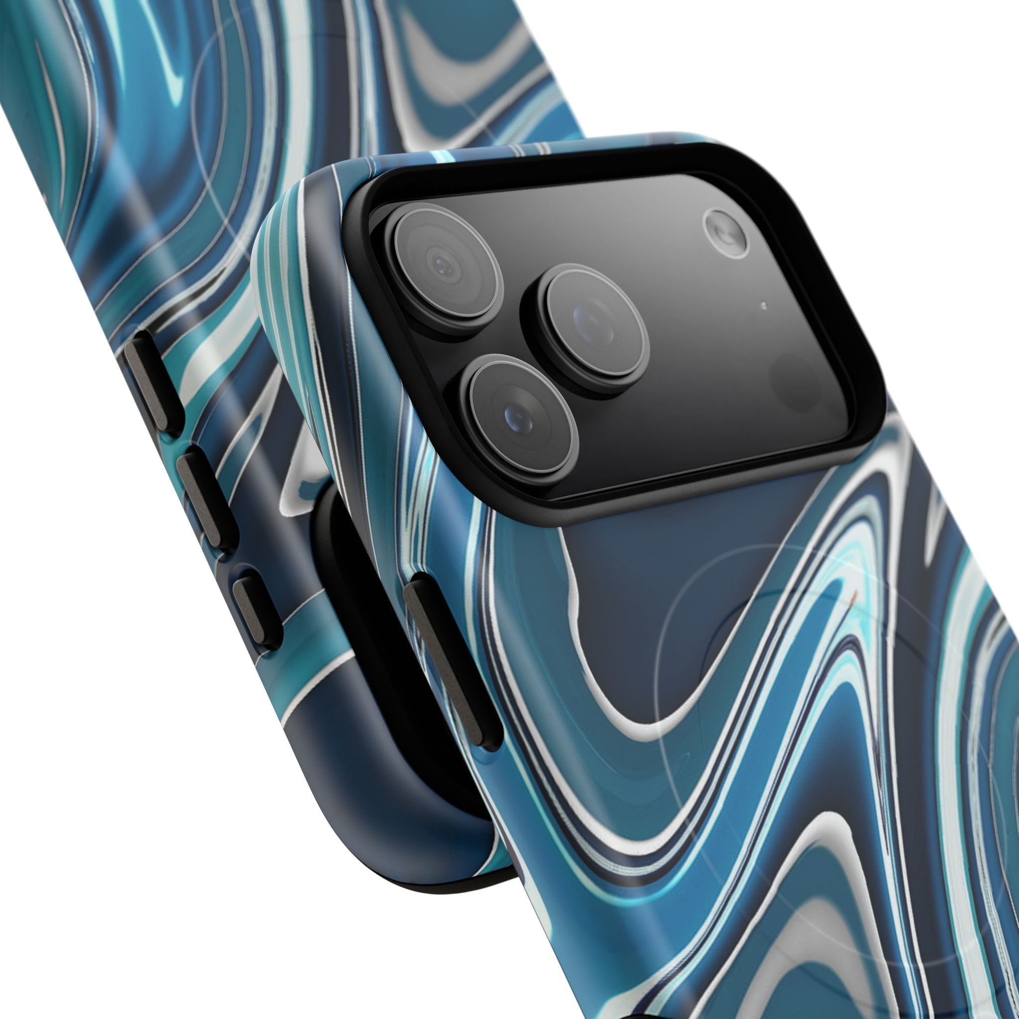 Tough Magnetic Cases / Blue dynamic / VYZN Design