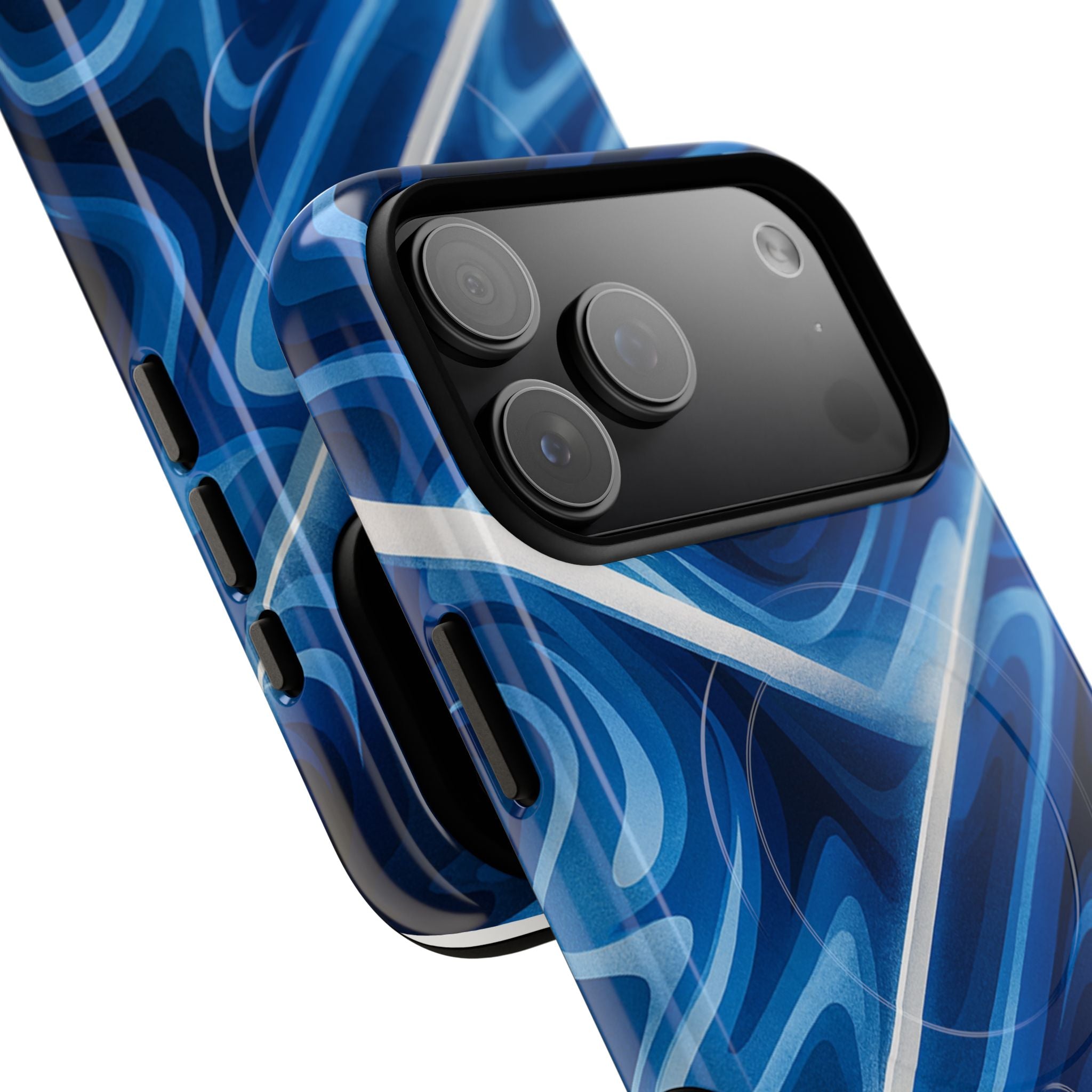 Tough Magnetic Case Blue Waves with some detail
